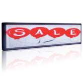 Leadleds 66x15in Electronic Led Panel Outdoor Waterproof Sync Display Live Messages